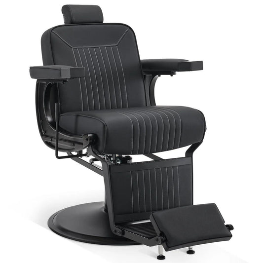 BARBERCHAIR BLACK LOW