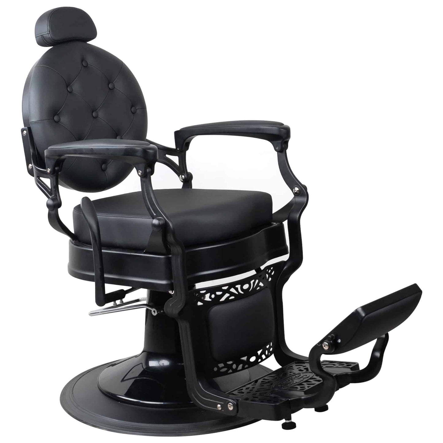 BLACK MATTE BARBERCHAIR