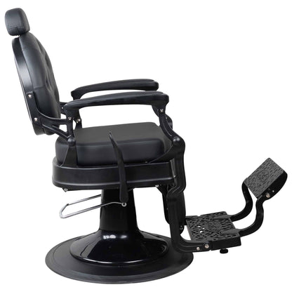 BLACK MATTE BARBERCHAIR