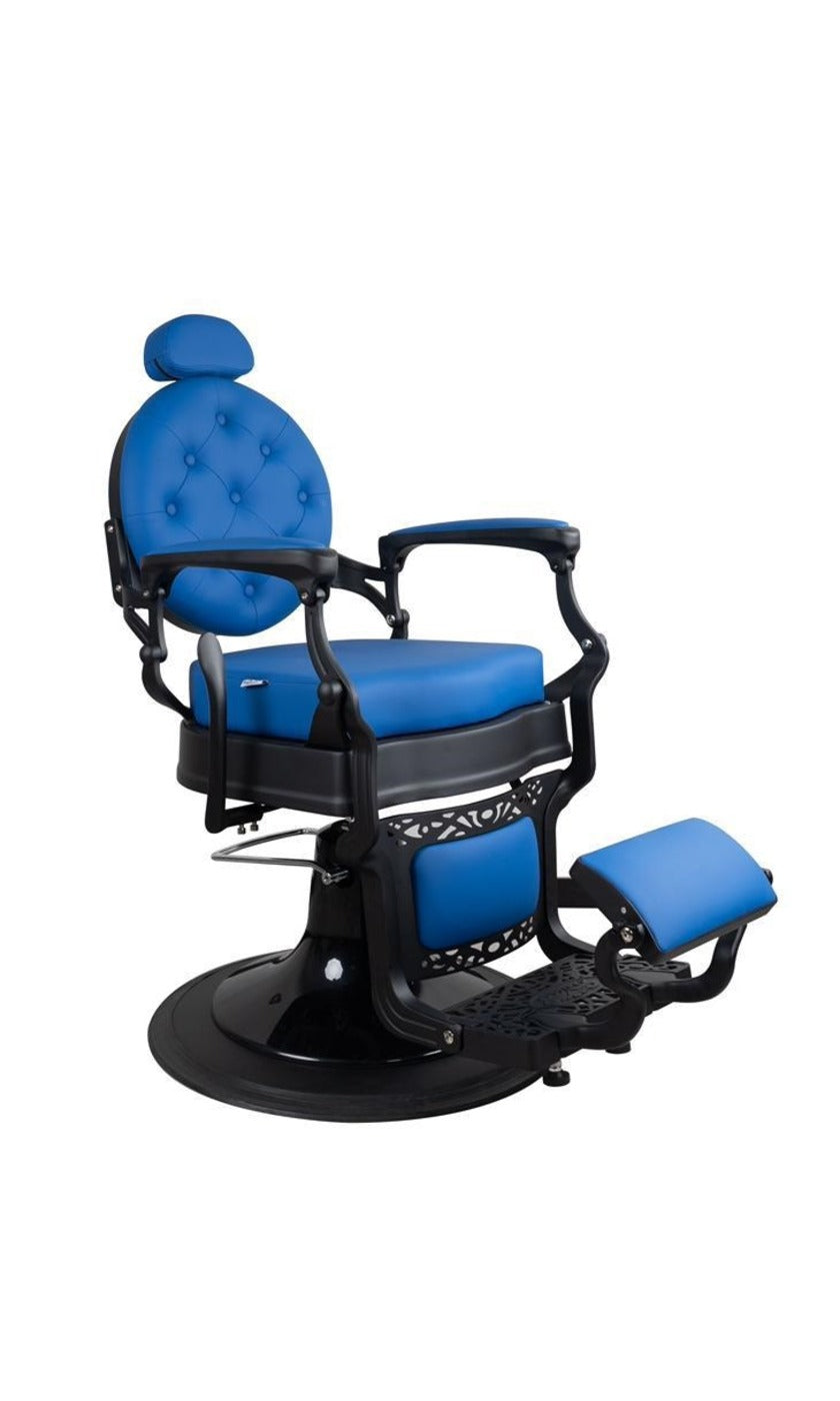 EXCLUSIVE BARBERCHAIR BLUE