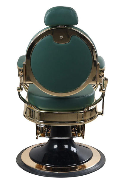 EXCLUSIVE BARBERCHAIR DARK GREEN