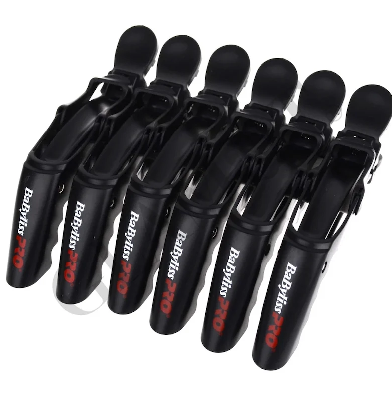 Babyliss Pro Croco Hair Clip Verdeelklem – 6 stuks