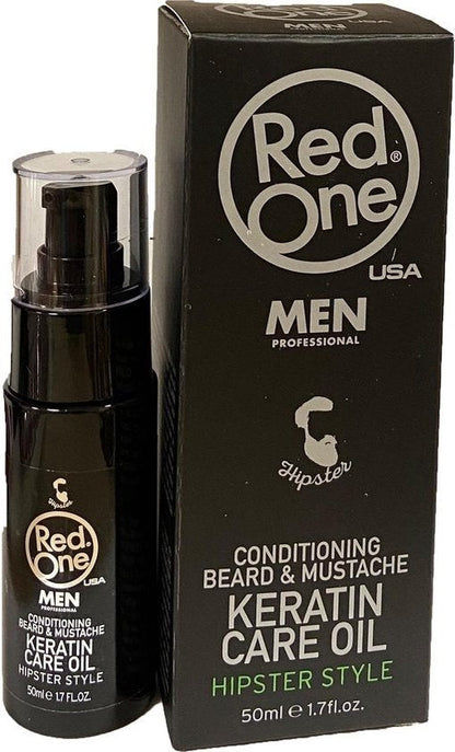 Red One Baardolie Argan & Keratin