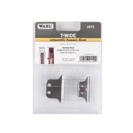 Wahl Blade T-Wide Snijblad Snijmes voor Detailer